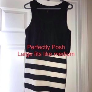 Black and white Dress